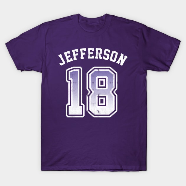 Justin Jefferson Minnesota Vikings T-Shirt by Brat4